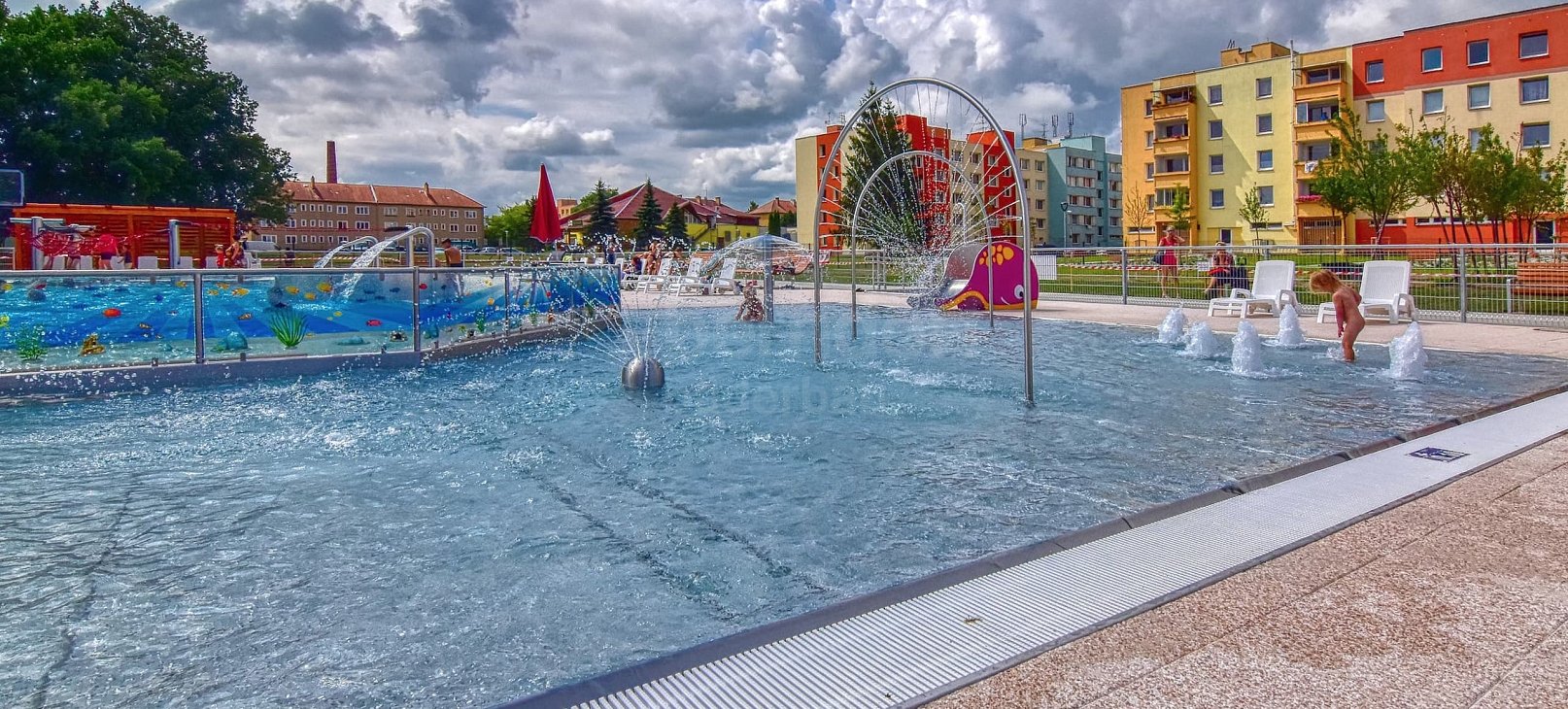 Public outdoor swimming pool Škorna Vodňany