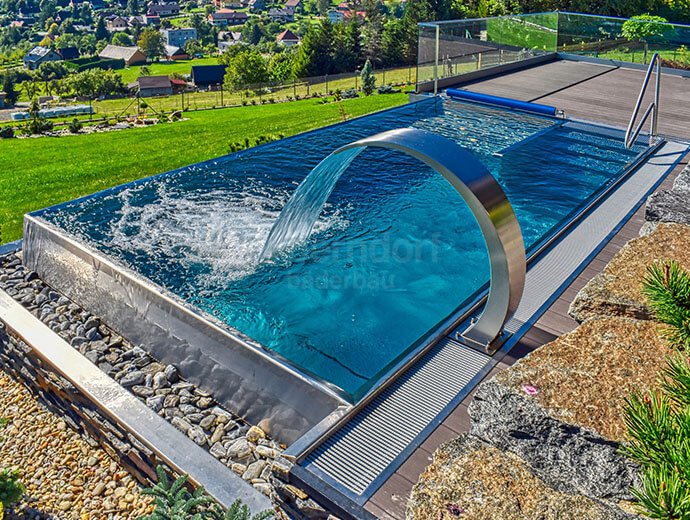<strong>Private</strong> stainless stell pools and wellness facilities <strong>Private</strong> stainless stell pools and wellness facilities