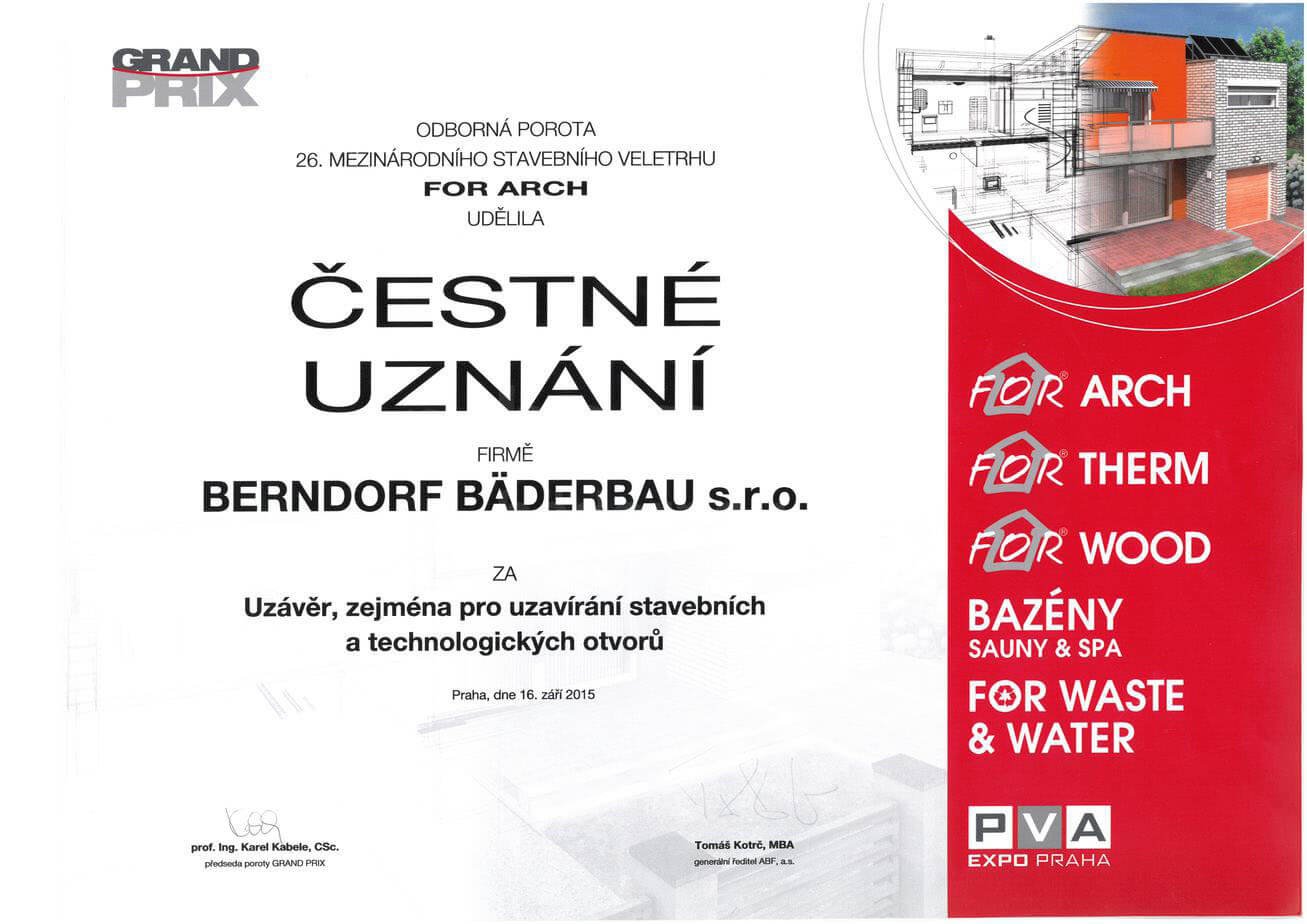 Čestné uznání For Arch 2015.jpg