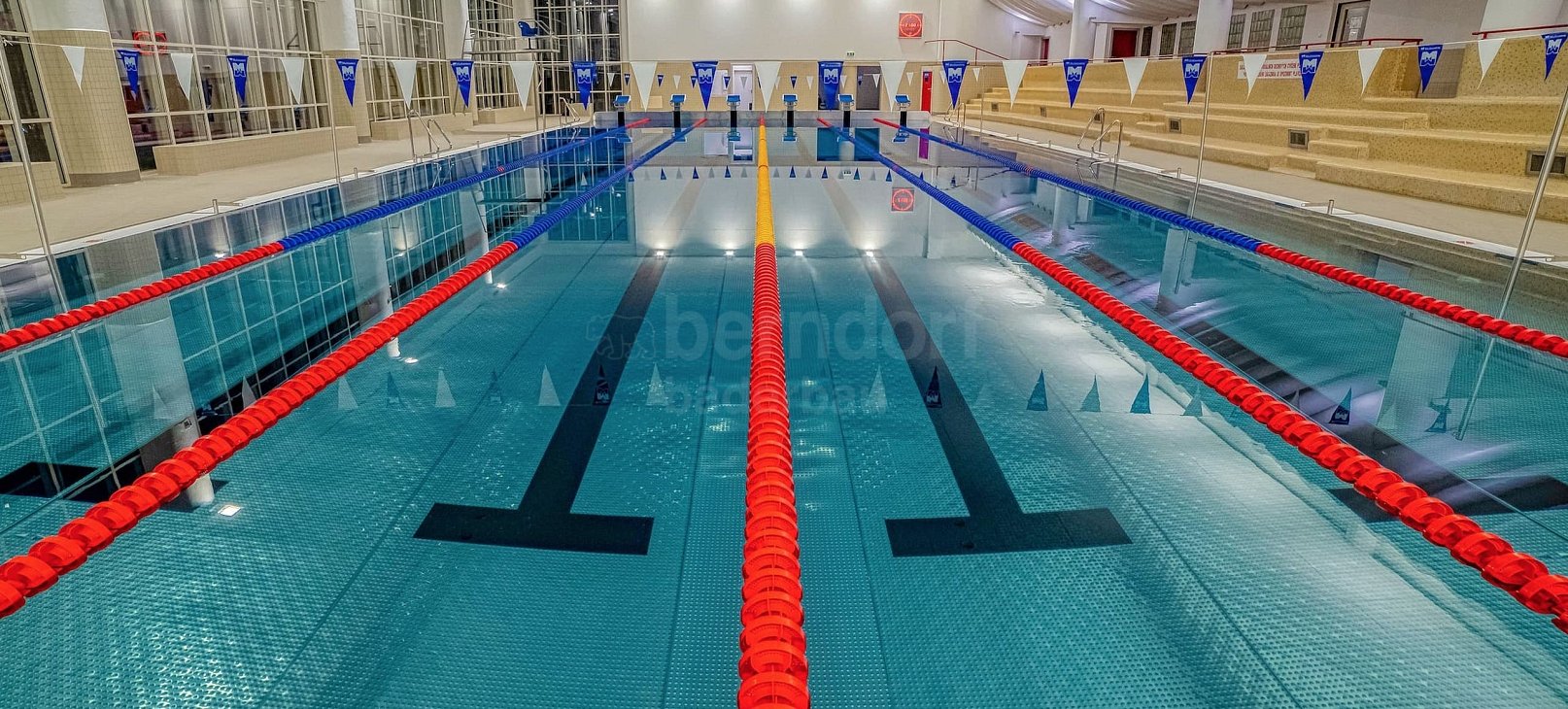 Indoor stainless steel swimming pool Zlín