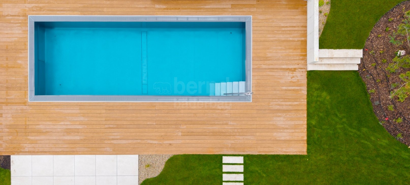 Private overflow pool 22